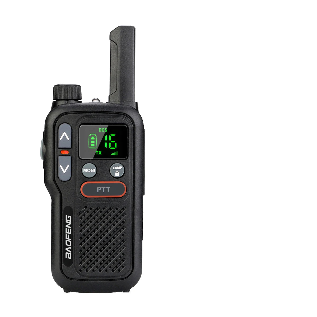 Deux talkies-walkies longue portée SONORA 5W avec câbles, robustes et faciles à utiliser pour la communication à distance.
