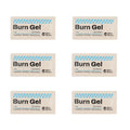 Gel brûlure SONORA, tube de gel apaisant pour soulager les brûlures, visible dans un emballage blanc avec logo bleu.