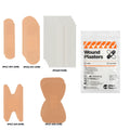 Bande et pensement SONORA, tissu absorbant et confortable, idéal pour soins médicaux ou premiers secours.