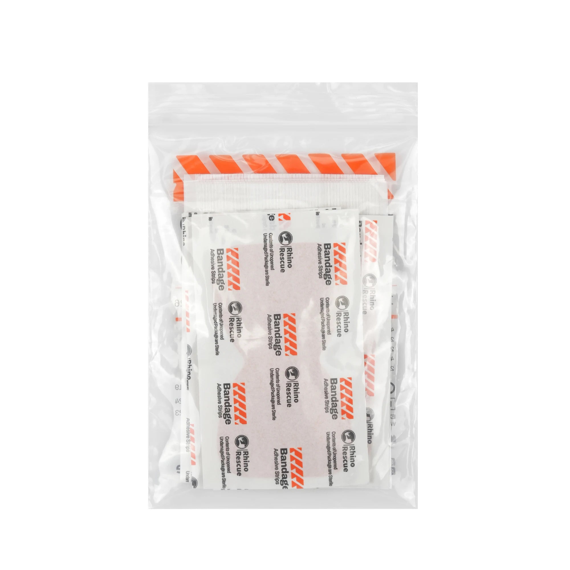 Bande et pensement SONORA, dispositif médical pour la fixation ou le soutien, visible en tissu blanc et adhésif.