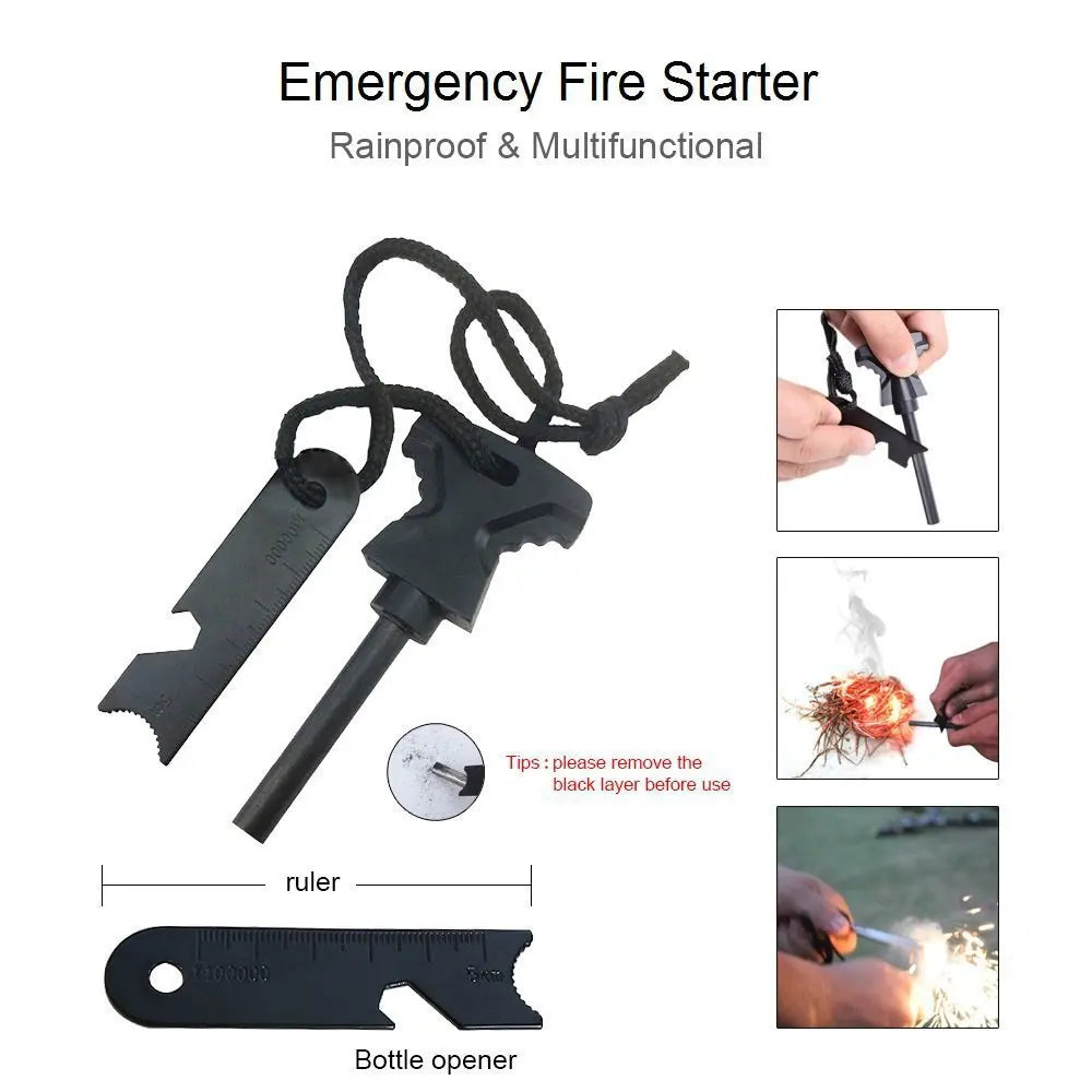 Kit de survie SONORA pour 72 heures avec équipements essentiels pour l'urgence et la randonnée en plein air.